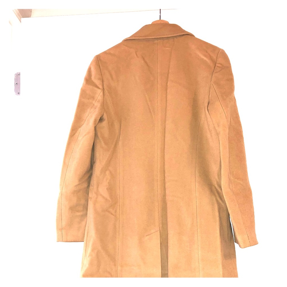 Beige pea coat